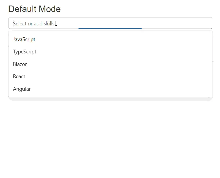 Visual mode behavior