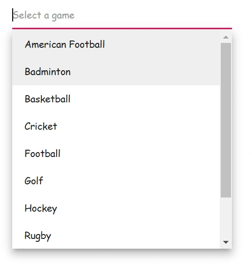 Blazor MultiSelect Dropdown with custom font family