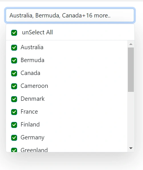 Blazor MultiSelect Dropdown with customized checkbox