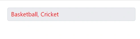 Blazor MultiSelect Dropdown with disabled component text color