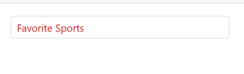 Blazor MultiSelect Dropdown with color placeholder