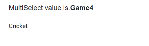 Blazor MultiSelect with Text and Value