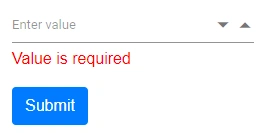 Validation in Blazor Numeric TextBox