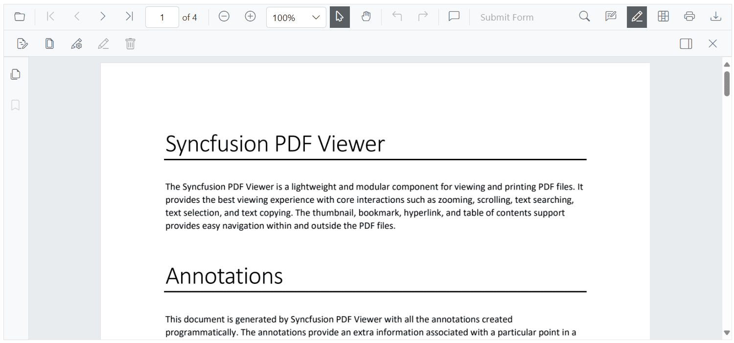 Redaction Icon Toolbar