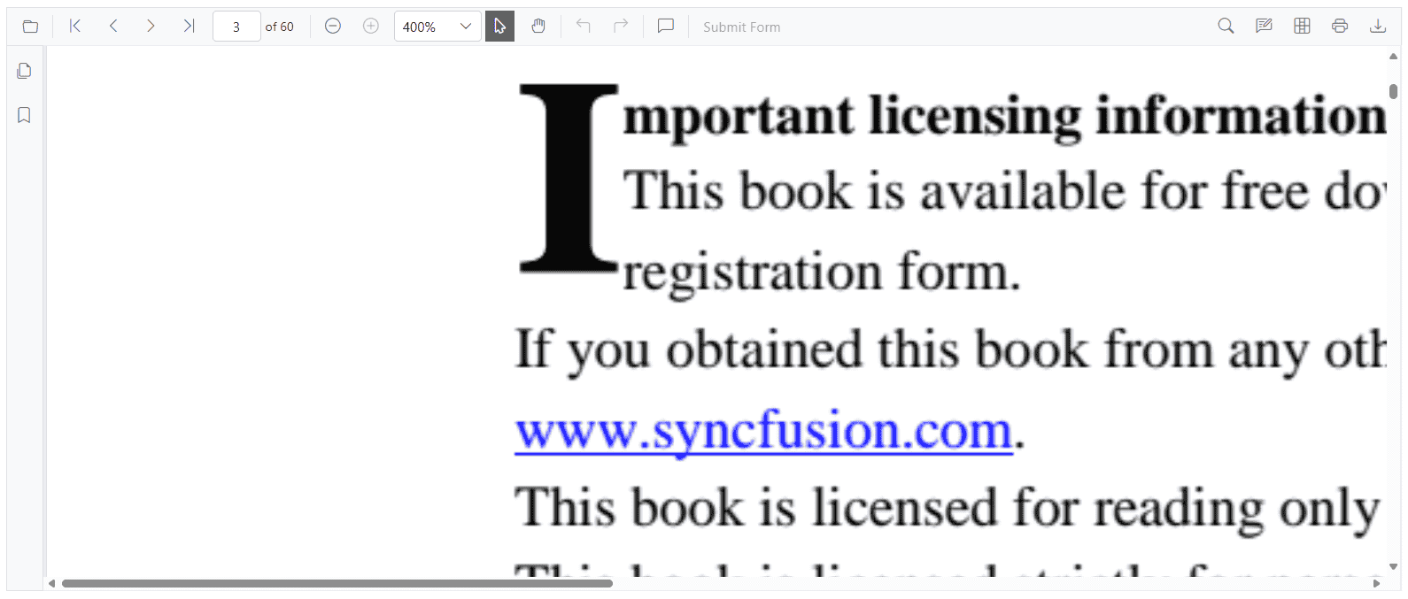 Restrict Zoom Request API method in Blazor PDF Viewer
