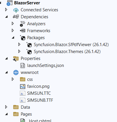 CustomFonts in Blazor PDFViewer