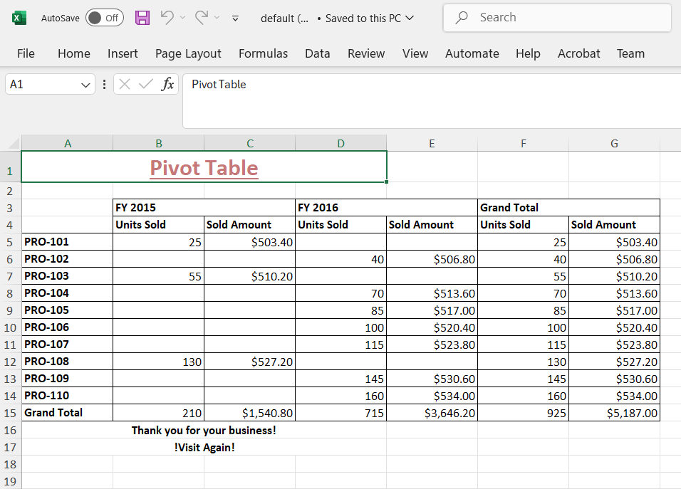 Add header and footer while exporting