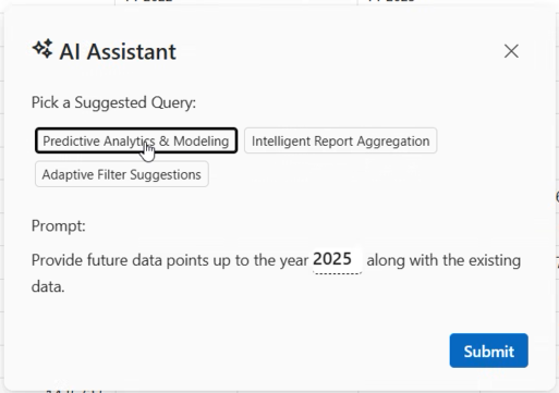 AI Assistant Dialog