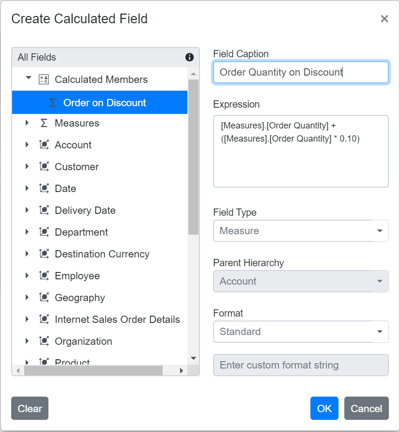 After Renaming in Blazor PivotTable Calculated Field