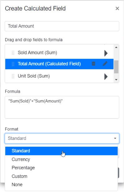 Applying Format to Blazor PivotTable Calculated Field