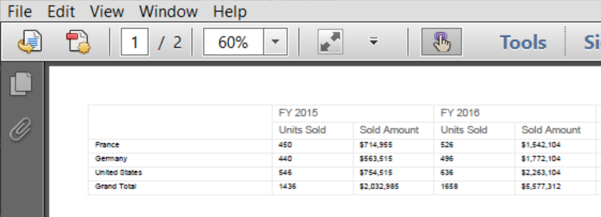 Changing Blazor PivotTable Page Orientation while Exporting