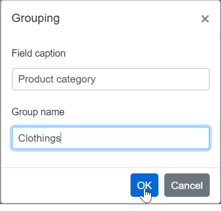 Blazor PivotTable with Custom Grouping