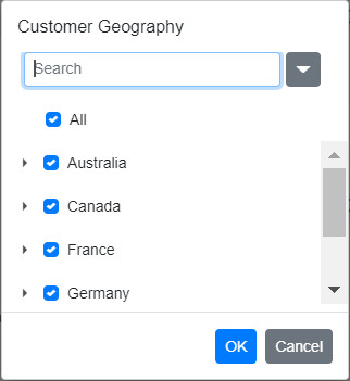 Blazor PivotTable with Initial Member