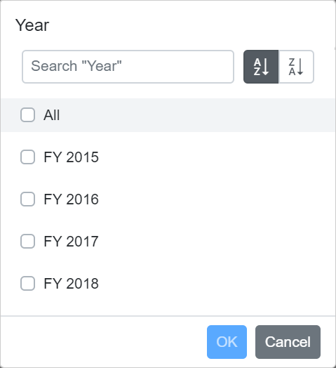 Displaying Unselected Members in Blazor PivotTable