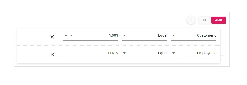 Right to left in Blazor Query Builder