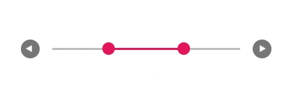 Blazor Range Slider with buttons