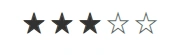 Blazor Rating component with selection