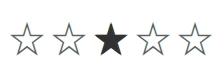 Blazor Rating component with single-selection