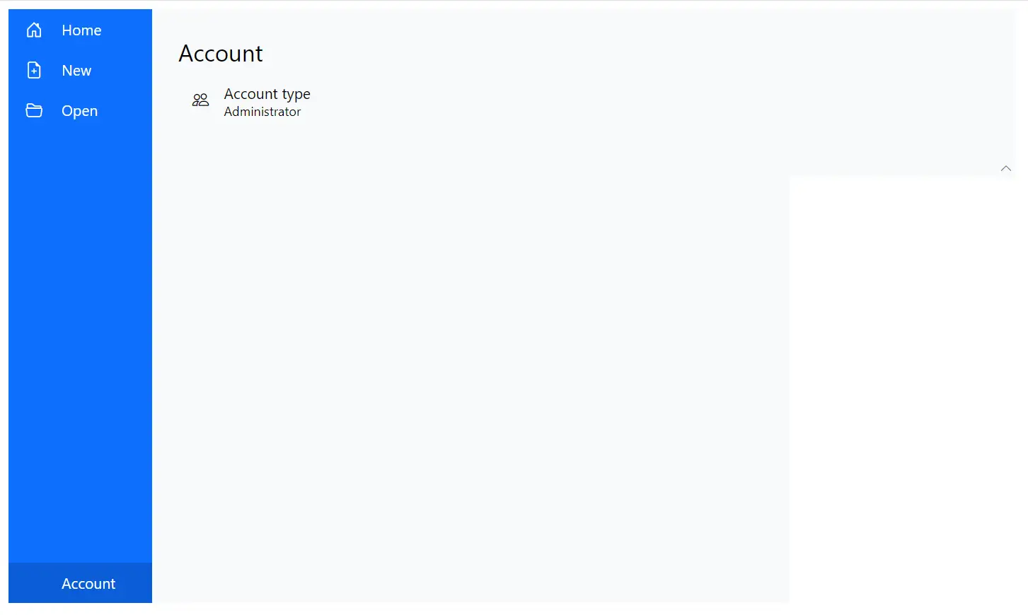 Ribbon Backstage Footer Items