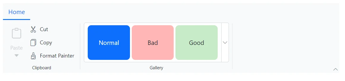 Ribbon Gallery Item Customization