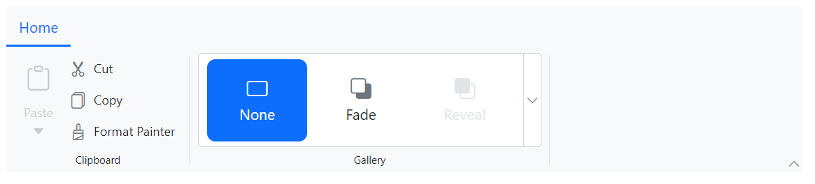 Ribbon Gallery Items