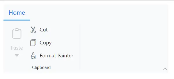 Ribbon Classic Layout