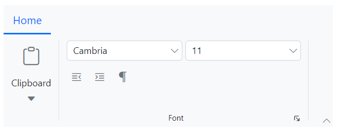 Ribbon Group Properties