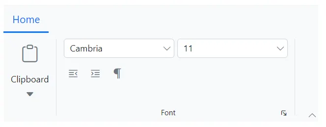 Ribbon Group Properties