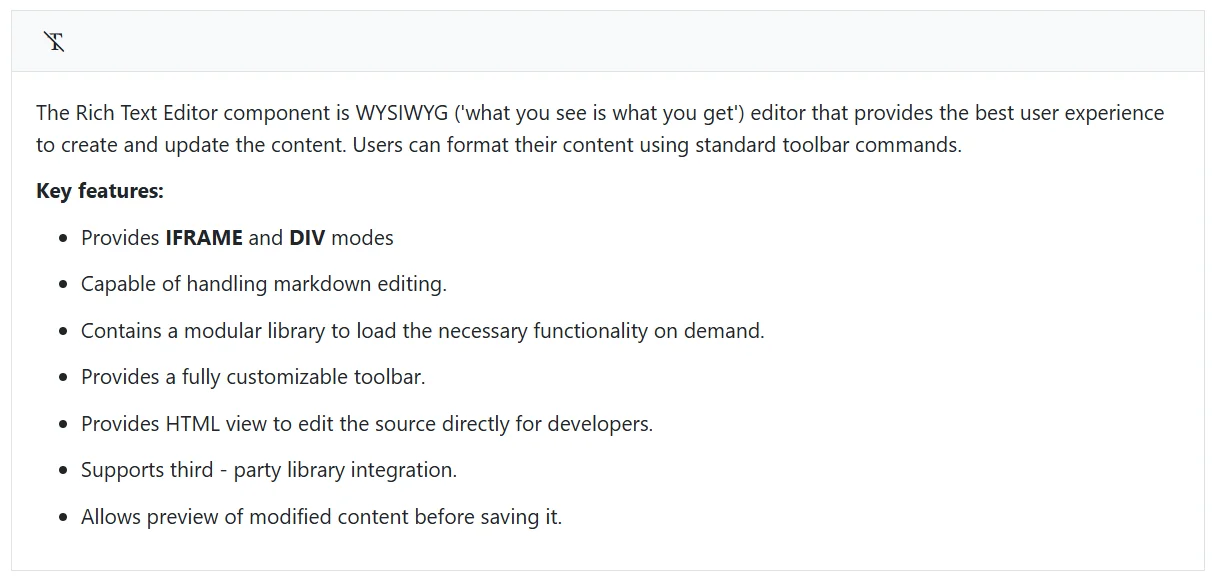 Blazor RichTextEditor with Clear Format