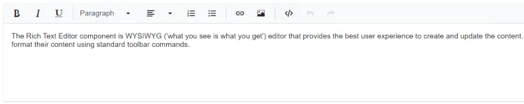 Blazor Rich Text Editor with iframe