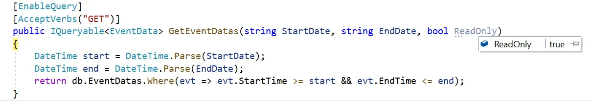 Passing Additional Parameters in Blazor Scheduler