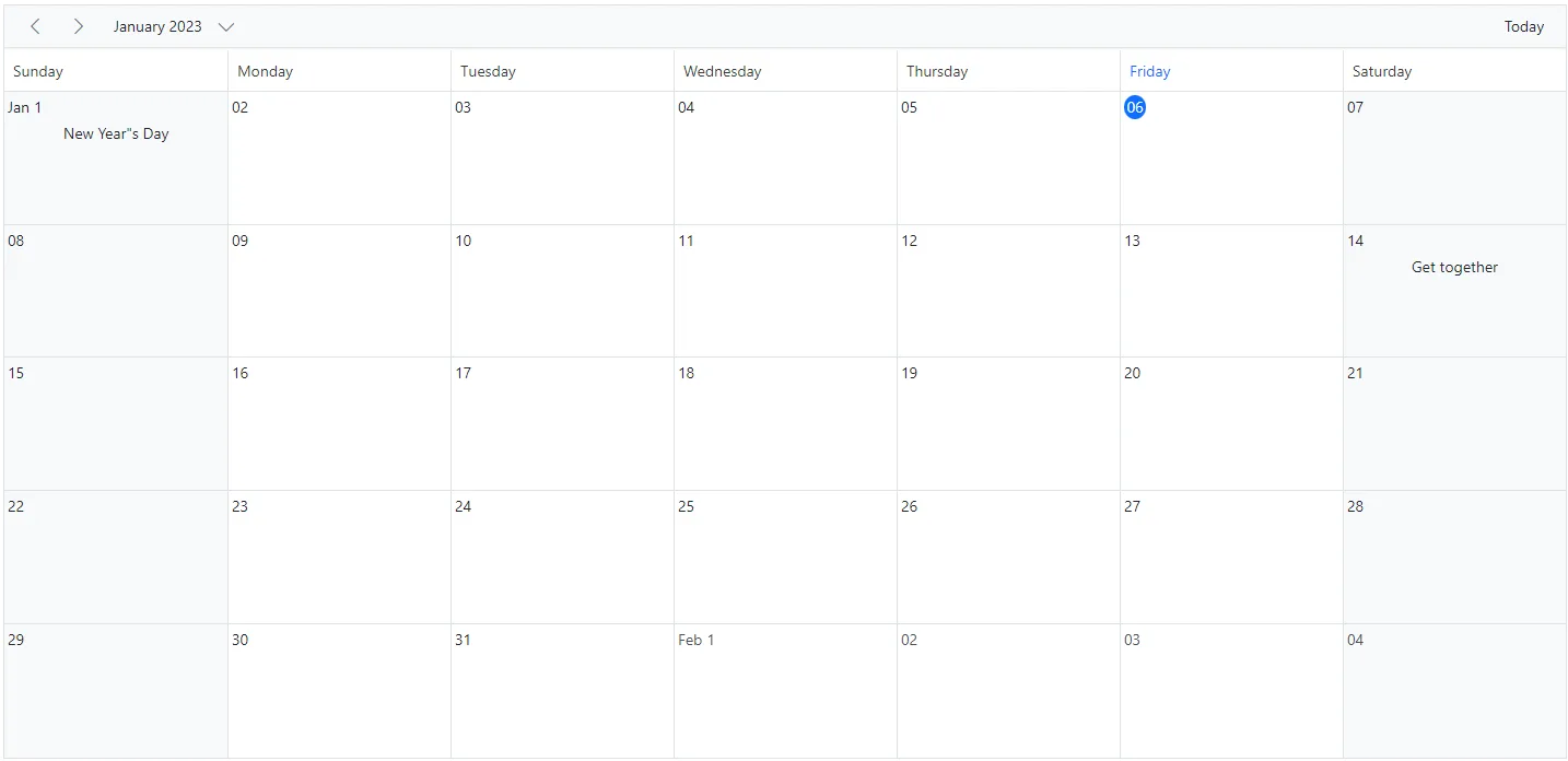 Using CellTemplate in Blazor Scheduler