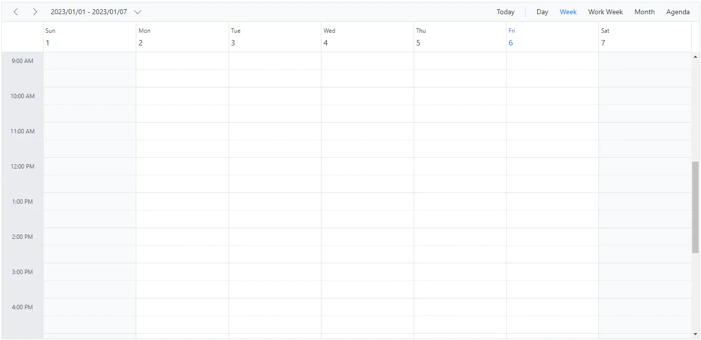 Date Format in Blazor Scheduler