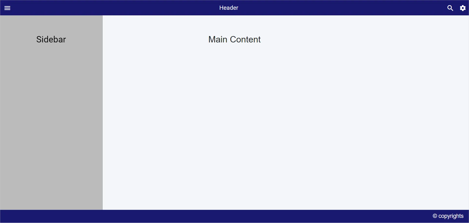 Blazor Sidebar with Custom Context