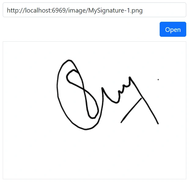 Blazor Signature Component