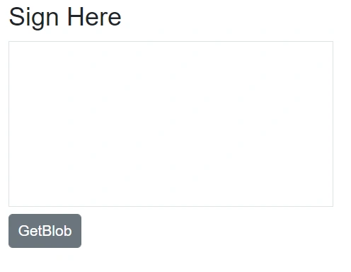 Blazor Signature Component