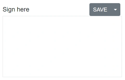 Blazor Signature Component