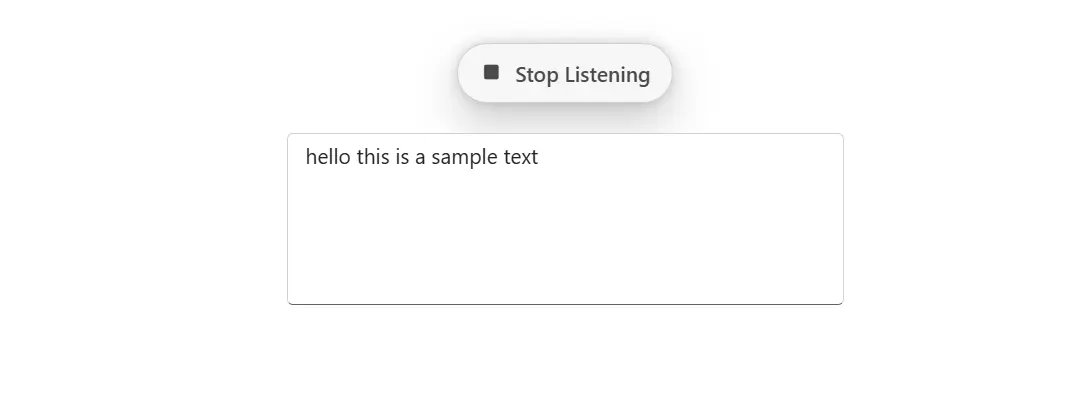 Blazor SpeechToText with Button Content Stop text