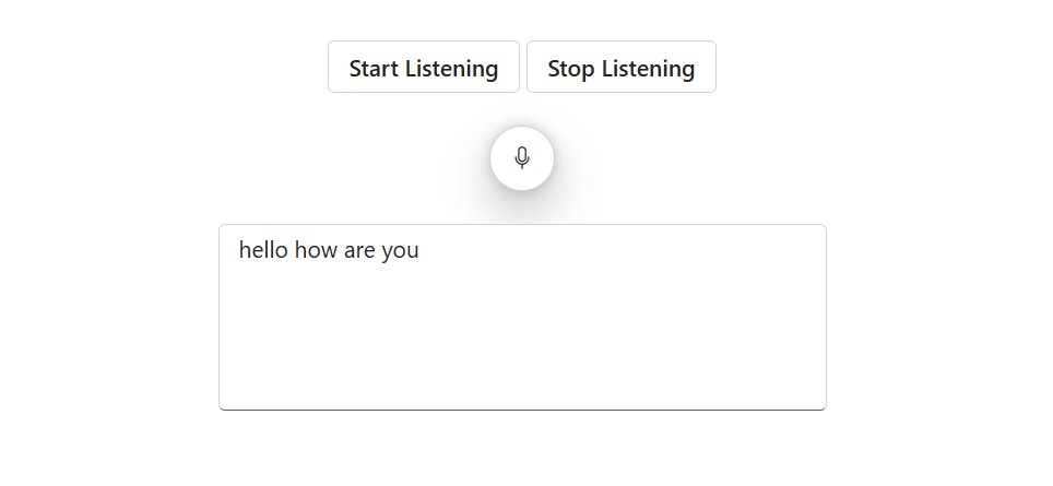 Blazor SpeechToText with Start and Stop Listening Methods