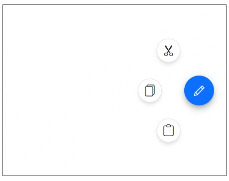 Blazor Speed Dial angles
