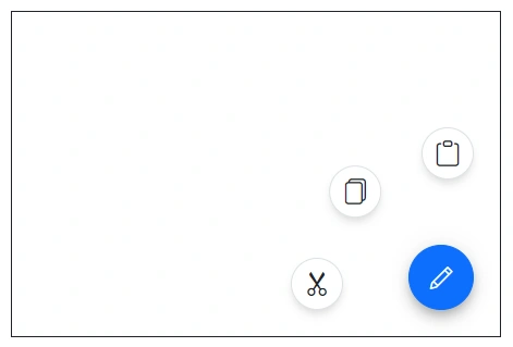 Blazor SpeedDial radial offset