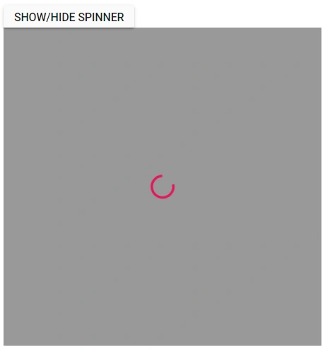Blazor Modal Spinner
