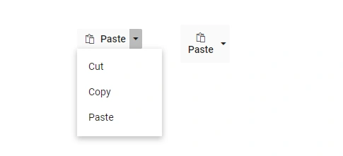 Blazor SplitButton with Icon