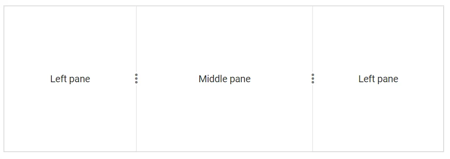 Blazor Splitter with Fixed Pane Size in Percentage