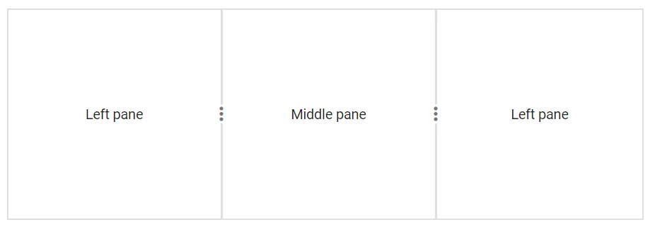 Blazor Splitter with Fixed Pane Size in Pixel