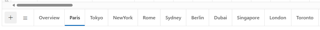 Add sheet option