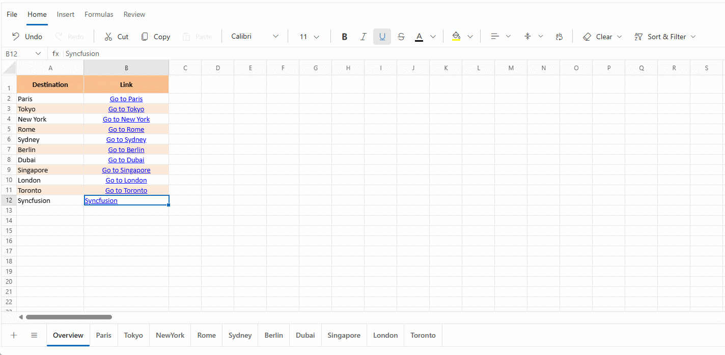Edit hyperlink using Context Menu