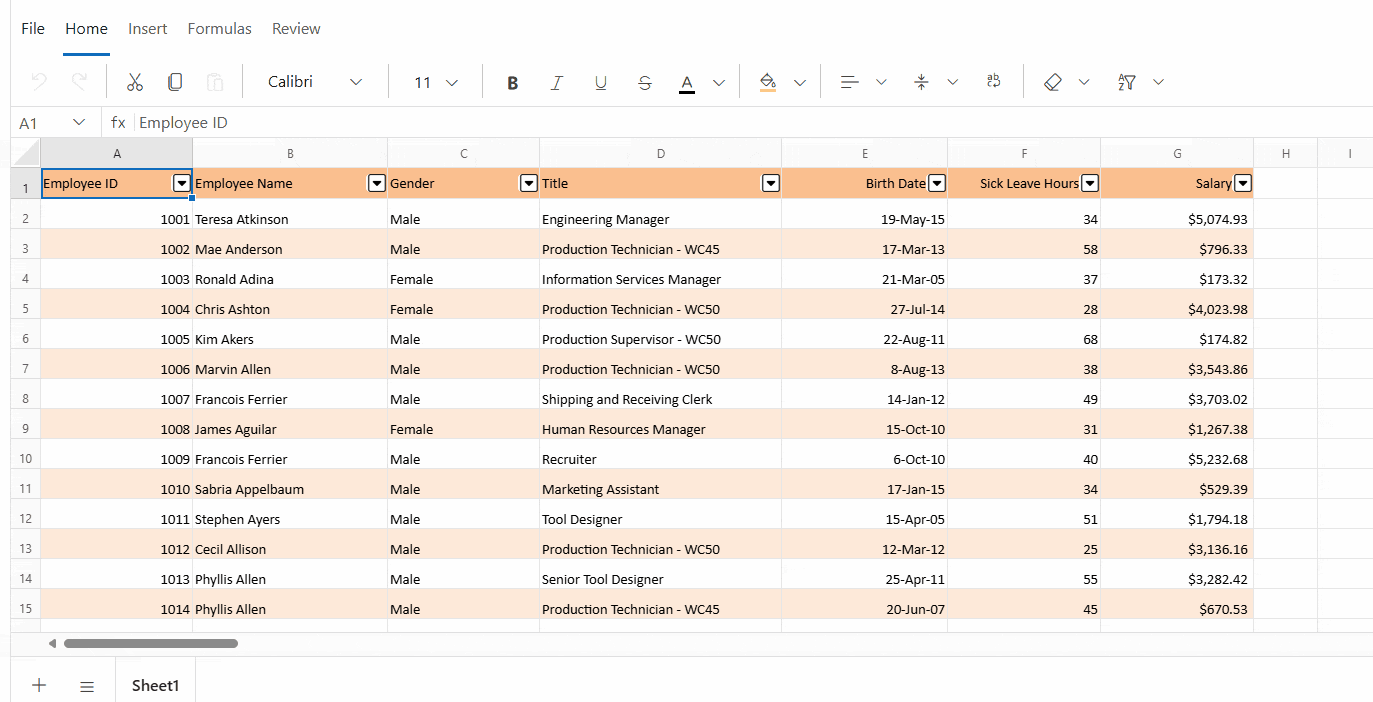 Protected Sheet Dialog