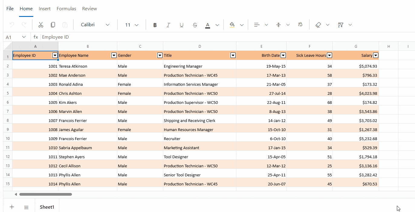 Protected Workbook Dialog