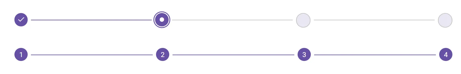 Blazor Stepper Component with Indicator type